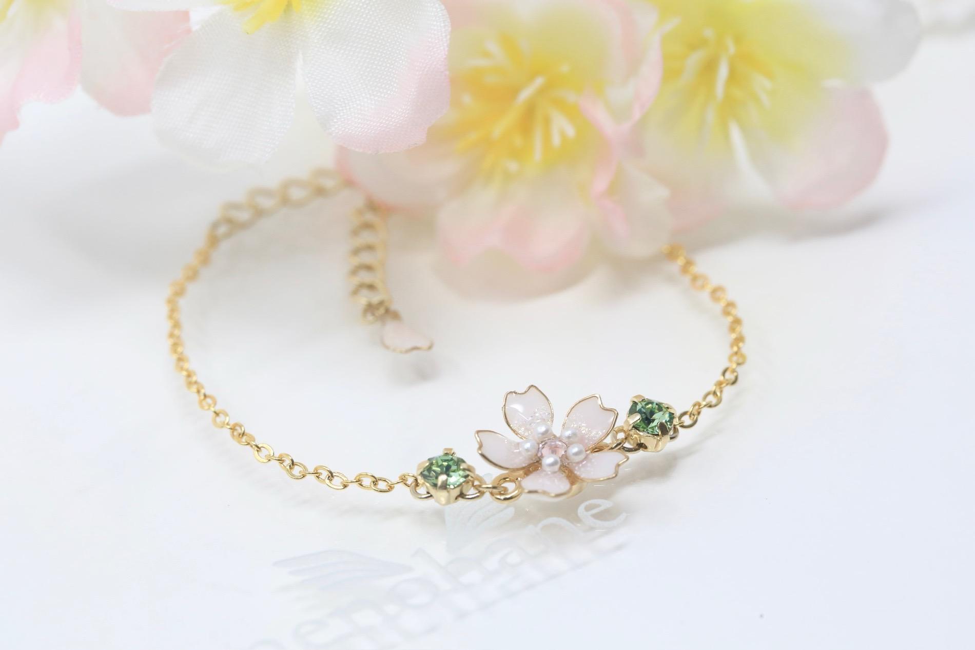 さくら舞う ブレスレット