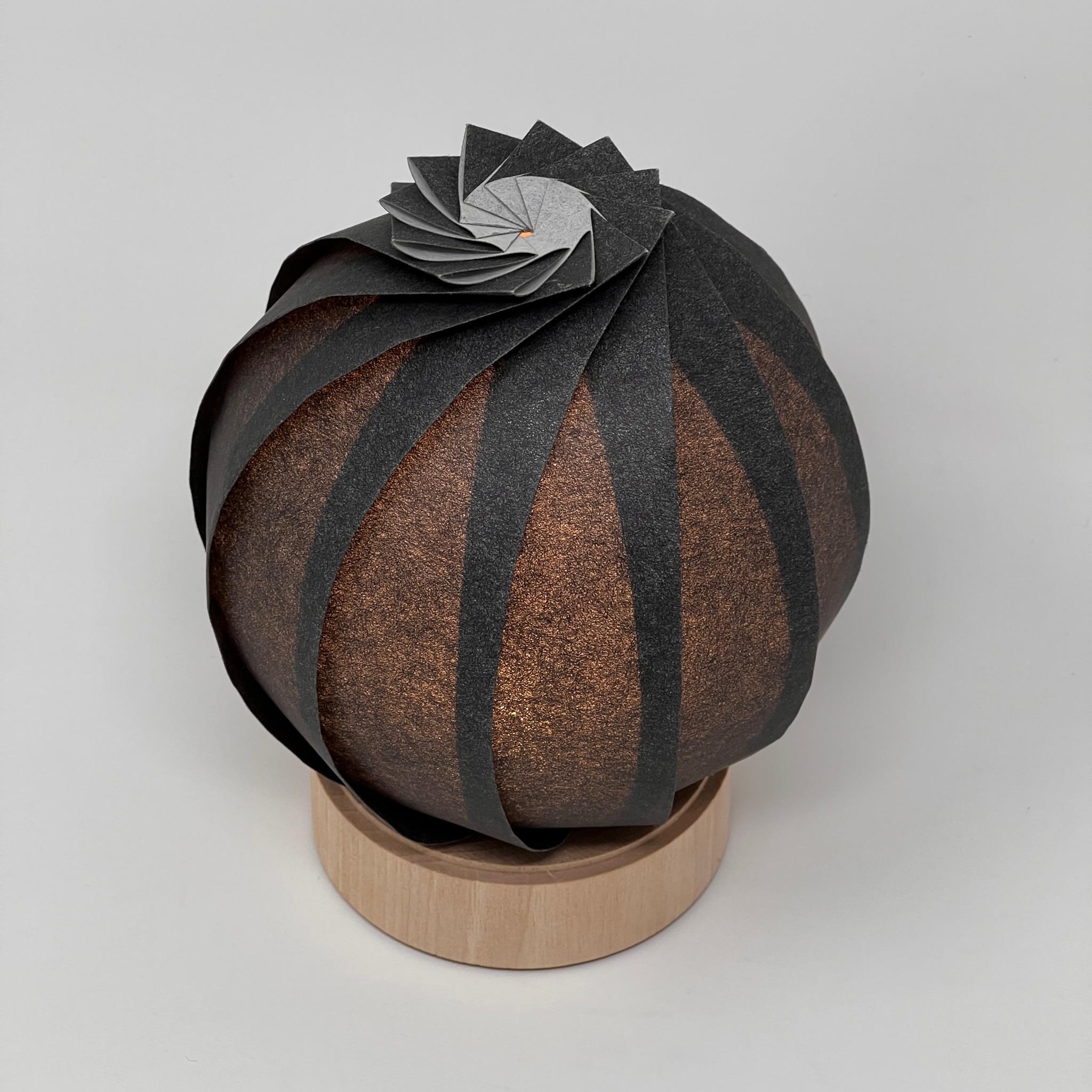 折灯り -満月- (墨)