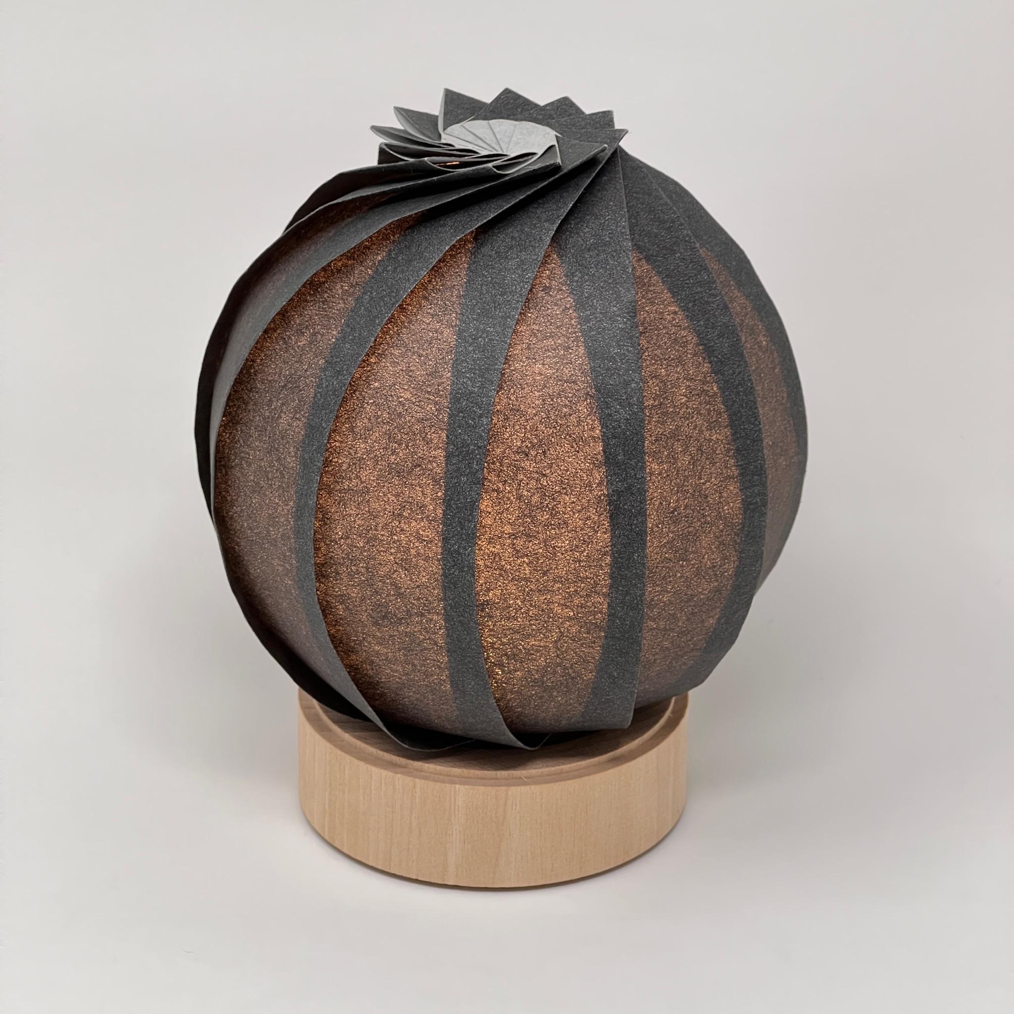 折灯り -満月- (墨) | 2枚目