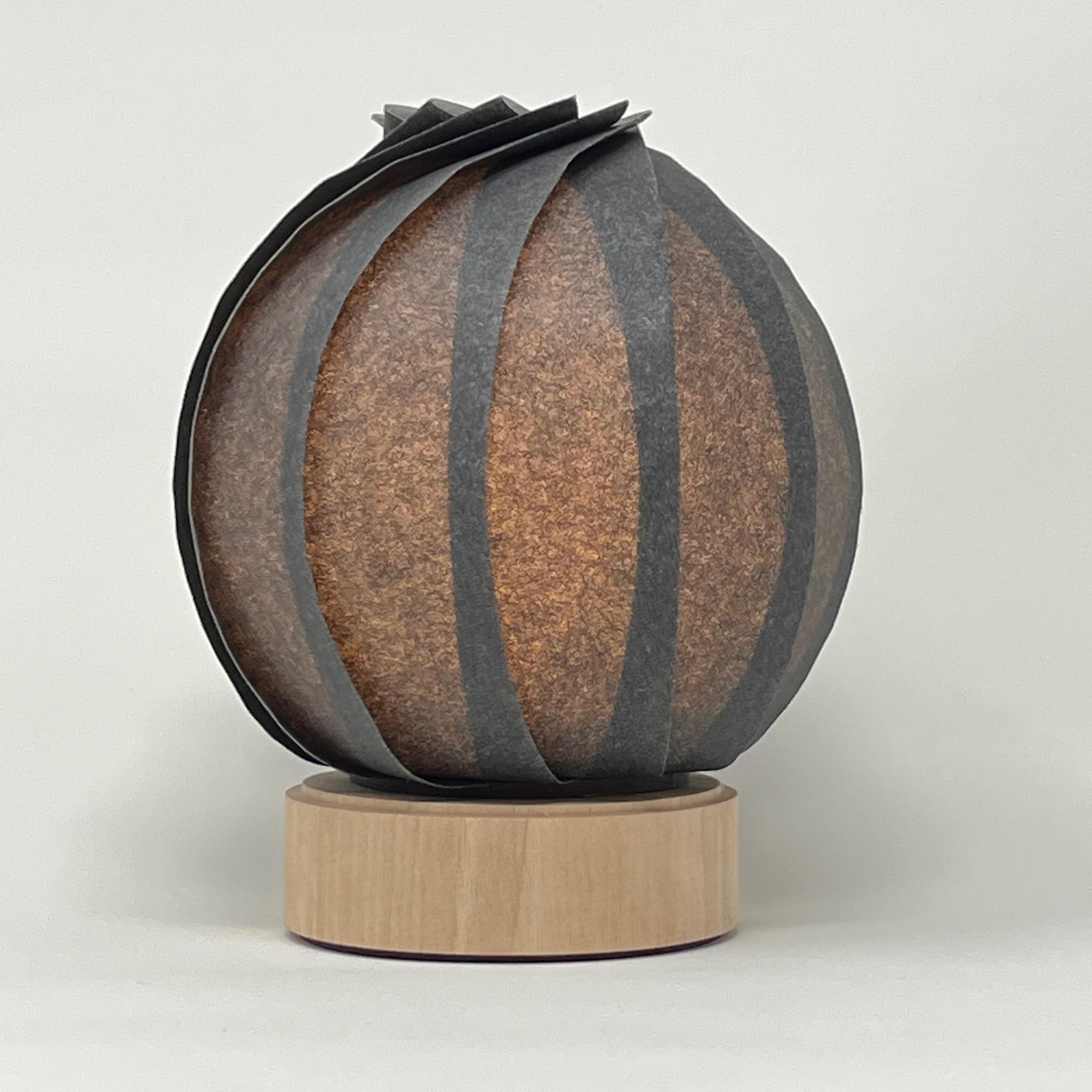 折灯り -満月- (墨) | 3枚目