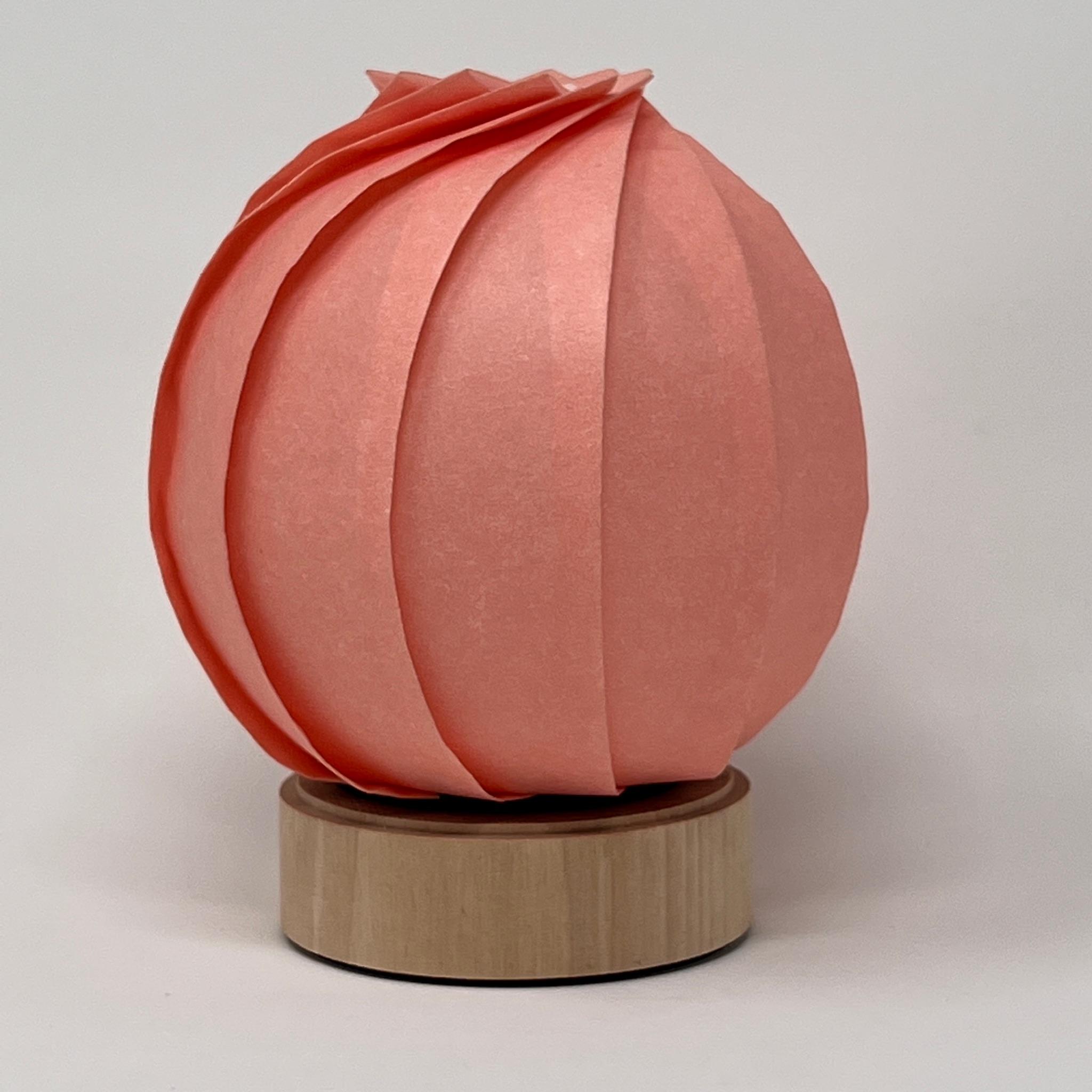 折灯り -満月- (桃) | 6枚目