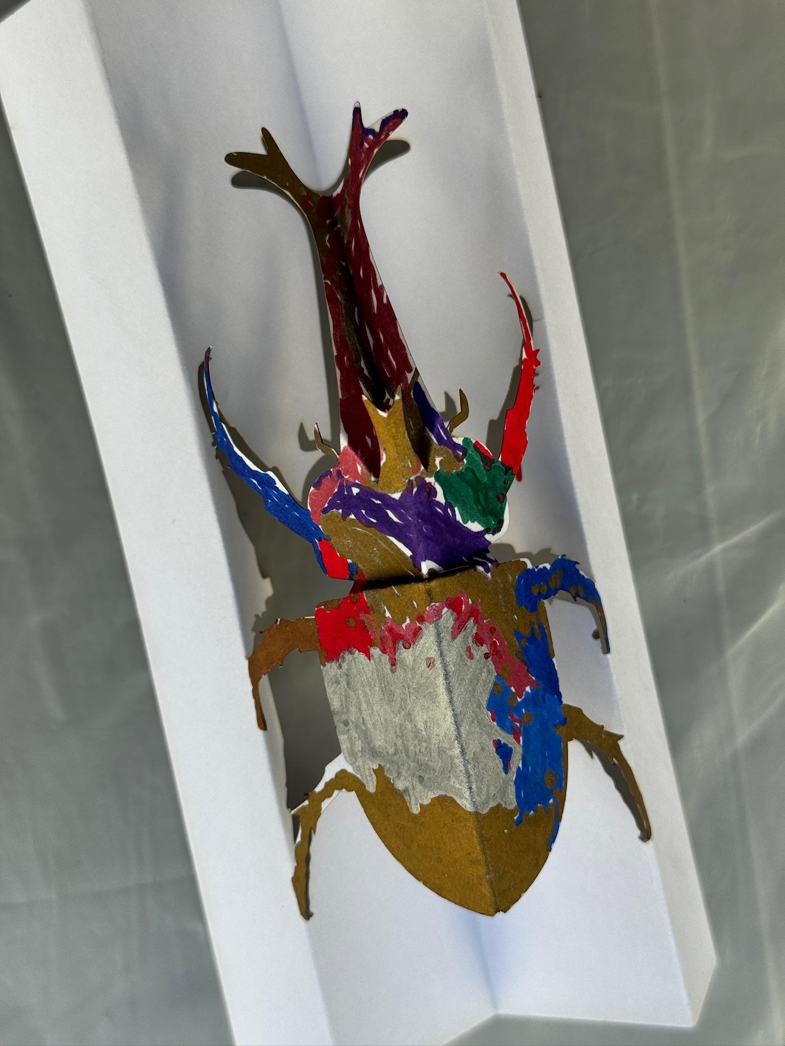 立体ぬりえ (昆虫6種) | 12枚目